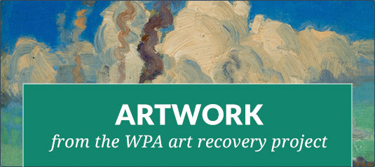 Artwork from the WPA art recovery project